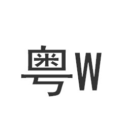 粤w是哪里的车牌